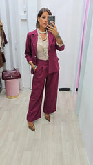 Tailleur Bordeaux