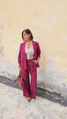 Tailleur Bordeaux