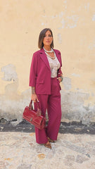 Tailleur Bordeaux