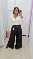 Pantalone Elena Choco art.8508
