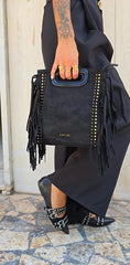 BORSA FRANGE NERA