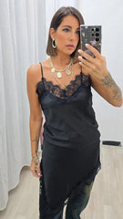 MAXI BLUSA LINGERIE NERA