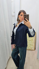 Cappottino Neoprene Blu