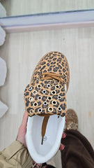 SNEAKER MACULATA CON PATTA