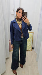 GIUBBOTO ECO BLU