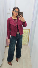 GIUBBOTO ECO BORDEAUX
