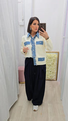 CARDIGAN DENIM ART.69105