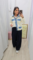 CARDIGAN DENIM ART.69105