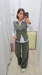 COORDINATO SPILLE VERDE  ART.3189