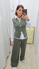COORDINATO SPILLE VERDE  ART.3189