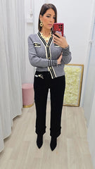 Jeans Nero Piegone art.2016