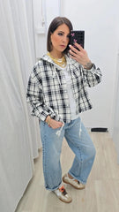 Camicia Scozzese Nero art.8930