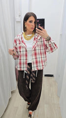 Camicia Scozzese Rossa art.8930