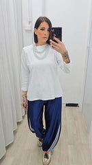 T-shirt Spalline Bianca