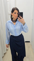 Camicia Body Azzurro