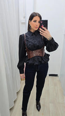 Blusa + Corpetto Penelope