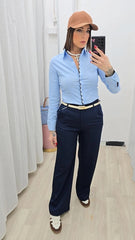 Pantalone Office Blu art.11938