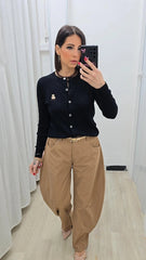 Cardigan Teddy Nero
