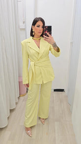 Tailleur Yamila Giallo art,6898