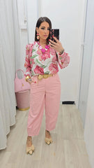 Pantalone Sahara Rosa art.63167