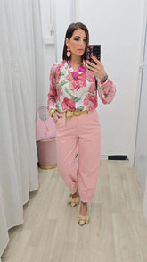 Pantalone Sahara Rosa art.63167