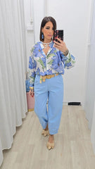 Pantalone Sahara Celeste art63167