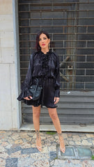 Abito Volant Nero art.4783