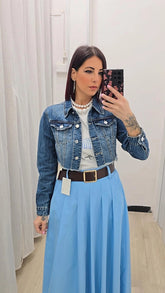 Giubbotto DENIM Crop art-5522