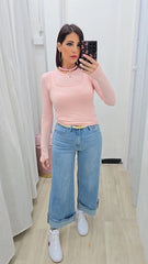 Jeans Tasca Rosa