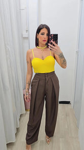 Pantalone Marrone art.16090