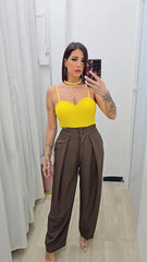 Pantalone Marrone art.16090