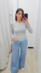 MAGLIA DUO GRIGIA