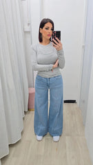 JEANS TASCA GRIGIA art.TK20