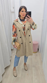 TRENCH SMANICATO