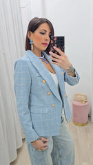 BLAZER COCO AZZURRO
