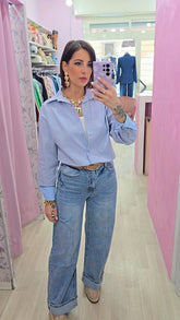 Camicia Pick Azzurra ART.66722