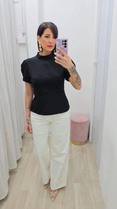 Blusa Fiocco Nera