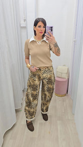Jeans Leopard art.779