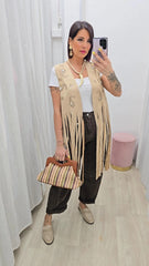 GILET SCAMOSCIATO