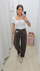 Jeans Brown art.8785