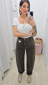 Jeans Brown art.8785