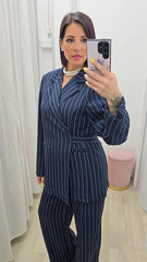 Tailleur Incrociato Blu Art.60173