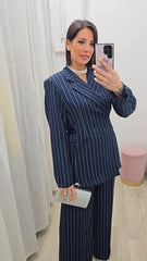 Tailleur Incrociato Blu Art.60173