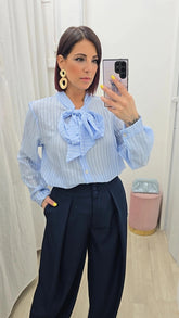 Camicia Fiocco Azzurro