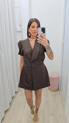 Abito Tutina Marrone ART.46439