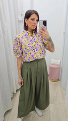 Camicia Isabel Viola art8961-2