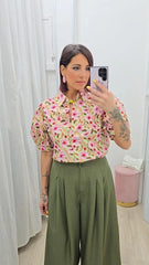 Camicia Isabel Rosa art8961-2