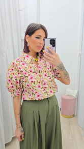 Camicia Isabel Rosa art8961-2