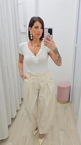 Maglia Serafina Bianco