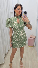 Abito Caroline Verde